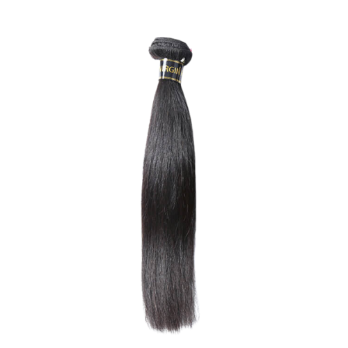 12A 1 Piece Black Straight Virgin Brazilian Human Hair Bundle