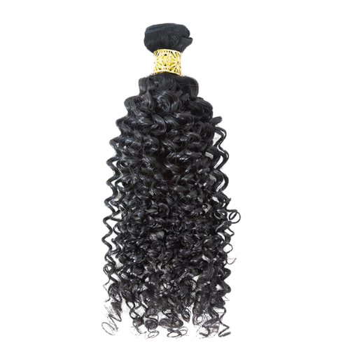 12A 1 Piece Black Curly Virgin Brazilian Human Hair Bundle