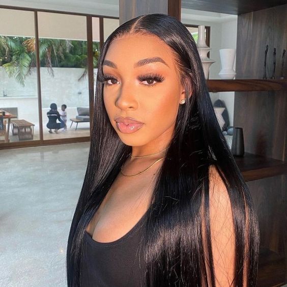 black-straight-13x6-glueless-pre-bleached-transparent-lace-frontal-wig-150-density