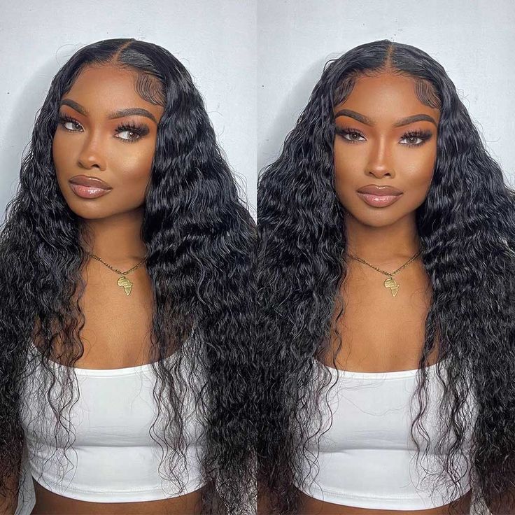 black-water-wave-13x6-glueless-pre-bleached-transparent-lace-frontal-wig-150-density