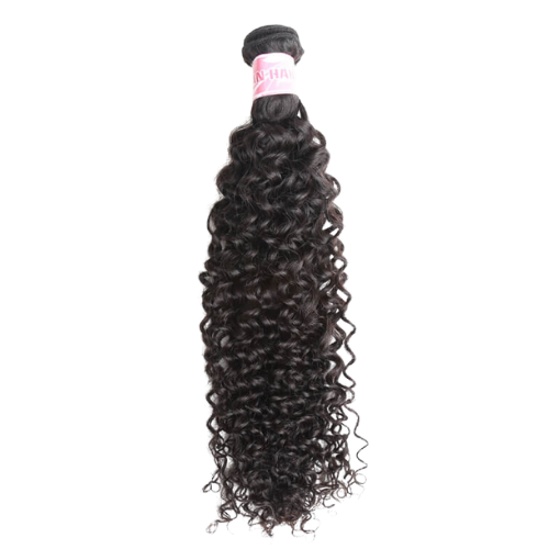 9A 1 Piece Black Curly Human Hair Bundle